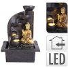 ProGarden Fontána izbová s LED osvetlením BUDDHA rovná