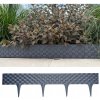 Gardenplast Záhradná palisáda Rattan Palisade 9,5 cm / 0,8 m antracit 1 ks