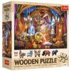 Trefl Trefl Drevené puzzle 1000 - Magická komnata