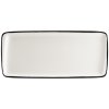 BONNA Obdĺžnikový tanier 340x160 mm | BONNA, Linea Black