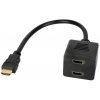 Adaptér CABLETECH KOM0950 HDMI/2x HDMI