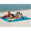 Magická sieťovaná plážová podložka 200x150 cm modrá