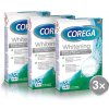 Corega Whitening Antibakteriálne tablety na čistenie zubných protéz 3x30ks
