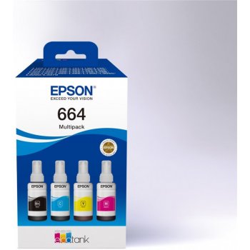 Atrament Epson 664 CMYK - originálny