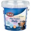 Trixie Soft Snack Mini Trainer Dots, minivalčeky s lososom, 500g kýblik