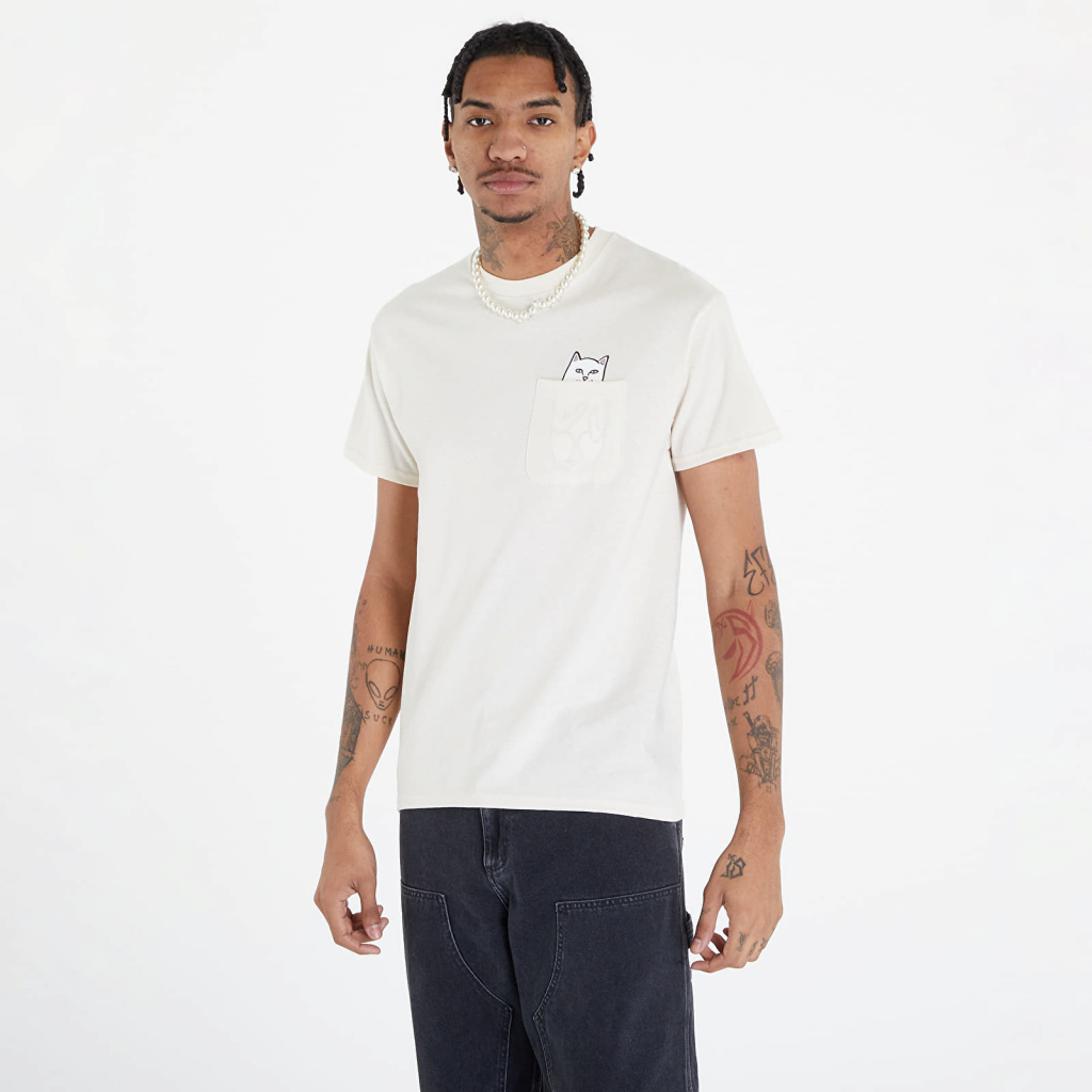 RIPNDIP Lord Nermal Pocket Short Sleeve Tee natural