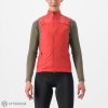 Castelli UNLIMITED PUFFY dámska vesta, minerálna červená S