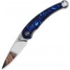 QPS Dolphin 14C28N, mirror polish,Handle: Blue resin QS161-E