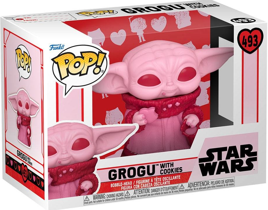 Funko POP! Star Wars Grogu with Cookies Valentine Star Wars 493