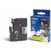 páska BROTHER TZ315 biele písmo, čierna páska Tape (6mm) (TZE315)