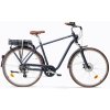 Mestský elektrický bicykel Elops 900 s vysokým rámom námornícky modrý SM 2025