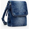 Dámská peněženka DESIGUAL 25SAYD03 5053 MONE HALF LOGO DENIM VENECIA 3.0 PHONE 5053 BLUE velikost U