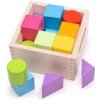 Bigjigs Baby Prvé drevené kocky set 17 kusov