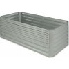 Blumfeldt High Grow Straight, vyvýšený záhon, 180 x 60 x 90 cm, 970 l, oceľ, pozinkovaný, strieborný (GDMB4-Highgrow-St-SL)