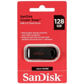 SanDisk Cruzer Snap 128GB SDCZ62-128G-G35