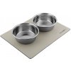 Huhubamboo misky nerezové 2ks s magnetickou podložkou 470ml