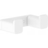 Hansgrohe AddStoris - Dvojitý háčik, matná biela 41755700