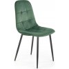 Halmar Jedálenská stolička KINDREL 1 ks tmavozelená V-CH-K/417-KR-C.ZIELONY + záruka 3 roky zadarmo