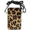 Púzdro na mobil zo srste MI201 leopard Made in Italy