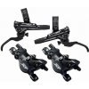 Brzda kotoučová SHIMANO XT M8100 p+z komplet bez kotoučů a adapteru, J-kit v krabičce