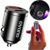 Mini nabíjačka do auta Dudao R3MAX 48W QC PD - čierna