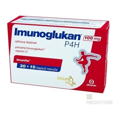 Imunoglukan P4H 100 mg cps 30+10 navyše