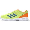 Detská sálová obuv adidas Court Stabil Junior Indoor Shoes Hi-Res Yellow/Ray Blue/Lucid Orange EUR 34