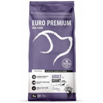 Euro-Premium Giant Adult Chicken & Rice 15 kg