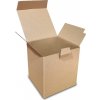 Kartónové krabice Fefco 0215 75x70x70mm 3VVL hnedá
