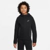 Nike Sportswear Tech Fleece Full-Zip Hoodie Juniors Black 13 rokov