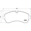 BREMBO Sada brzdových platničiek kotúčovej brzdy P50059