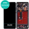 LCD displej + Dotykové sklo + Rám + Batéria Huawei P30 Pro VOG-L29 VOG-L09/Huawei P30 Pro 2020 Black Aftermarket PRO