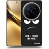 Picasee silikónový čierny obal pre Vivo X200 Pro - Nesiahajte mi na telefón