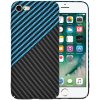 Techsuit Kryt Carbonite FiberShell pre iPhone 7 / iPhone 8 / iPhone SE 2, SE 2020 / iPhone SE 3, SE 2022 – modrá Pulse