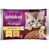 Whiskas Junior Casserole výber z hydinového v želé 4 x 85 g