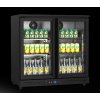 Chladiaca vitrína Guzzanti GZ 210G - dvojdverová, 210 l Guzzanti