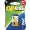 GP Batteries Batéria GP ultra alkalická PLUS 9V blok, 1ks/ Blister