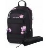 OXYBAG Študentský batoh + etui OXY SPORT Flowers