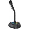 HP, počítačový mikrofon, DHP-1100C, černý, LED světlo, USB Hub