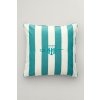 OBLIEČKA NA VANKÚŠ GANT STRIPE ARCHIVE SHIELD CUSHION 50X50 OCEAN TURQUOSIE