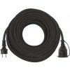 EMOS Vonkajší predlžovací kábel 30 m / 1 zásuvka / čierny / guma-neoprén / 250 V / 1,5 mm2 P01730