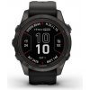 Garmin fenix 7S Pro Sapphire Solar, Carbon Gray DLC Titanium, Black Band