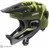uvex react jr. fullface detská prilba, dark olive matt 52-56 cm
