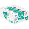 PAMPERS Baby Wipes Sensitive vlhčené obrúsky XXL pack 6 x 80 ks (480 ks)