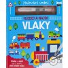 Malování vodou Vlaky
