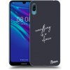 Picasee silikónový prehľadný obal pre Huawei Y6 2019 - Everything is a choice