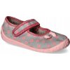 Dievčenské papučky Raweks Dorotka D50 Šedé/Ružové 35