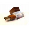 Pendrive TimeForWood Crystal Soul 8 GB USB 3.0 hnedý
