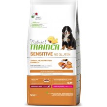 Trainer Natural Sensitive No Gluten Puppy & Junior Medium / Maxi Salmon 12 kg