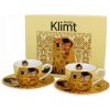 Duo Šálka Klimt porcelán 2 x 110 ml